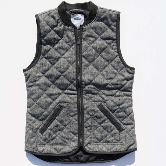 Old Navy Jackets & Blazers - Gray Quilted Vest